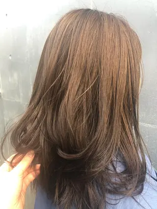 ミディアム カラー ヘアアレンジ ミニボブ/ブリーチ 🌈MISATOのヘアスタイル