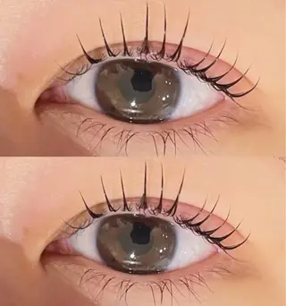 マツエク・マツパ eve🐰束間まつ毛 /透明感カラーのヘアスタイル