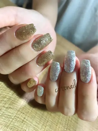 ロング ネイル ツメトマツゲ .のネイルデザイン