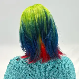 カラー Kurumi Nakayamaのヘアスタイル