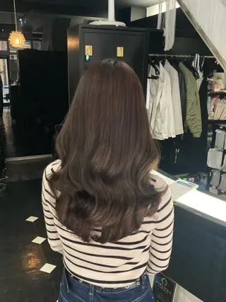 ロング カラー mizu kiのヘアスタイル