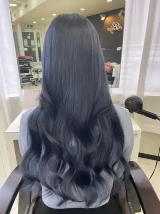 ロング Ria OSAKA　梅田所属・マリカ🦋韓国 ハイトーン/エクステのヘアスタイル