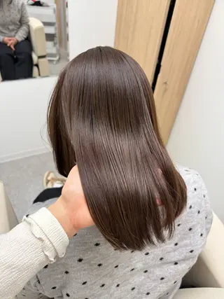 カラー レイヤー透明感カラー 💎撮影モデル募集のヘアスタイル