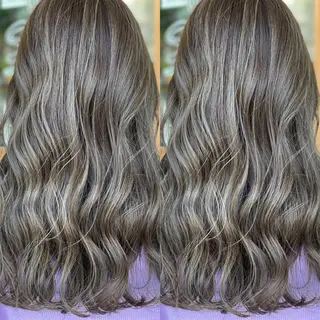 ロング カラー Snaly カラー特化ページのヘアスタイル