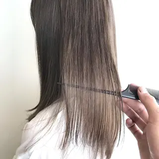 ロング シャドウパーマ/ 波巻パーマYu-Kiのヘアスタイル