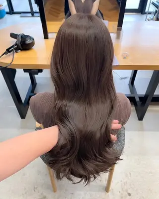 ミディアム カラー ✨髪質改善 縮毛矯正 艶髪 立川 コウキ✨のヘアスタイル