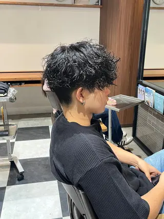 ショート パーマ メンズ 🎧メンズパーマ特化 /RUI🎧のヘアスタイル