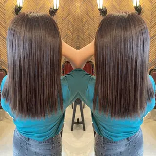 ロング カラー tocca 💜石田愛結💜のヘアスタイル