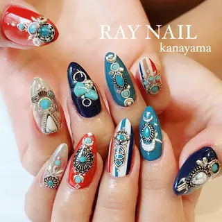 ネイル Arowa 伊田のネイルデザイン