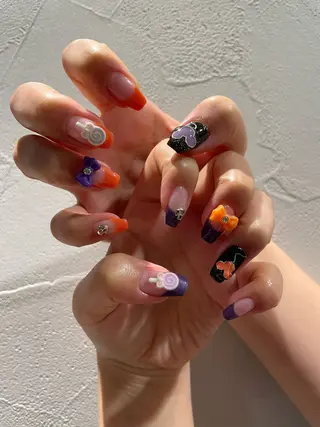 ネイル 佐藤 まりえのネイルデザイン
