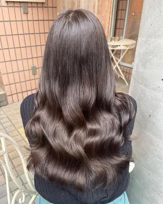 ロング カラー 髪質改善カラー☆ ヘアアレンジmiyuのヘアスタイル