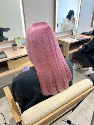 ロング カラー 🎀透明感カラー🎀 mikaのヘアスタイル