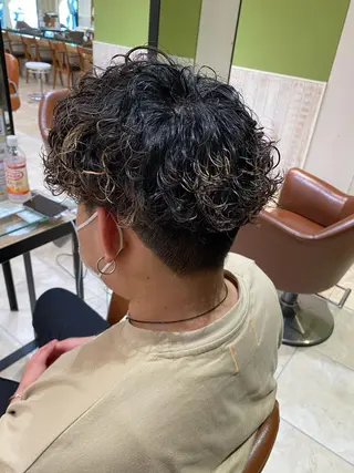 パーマ メンズ ✨店長 鈴木輝✨のヘアスタイル