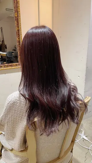 セミロング Milial所属・松下 穂乃香のヘアスタイル