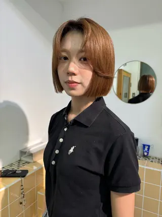 ミディアム sakura🌸 レイヤー/韓国ヘアのヘアスタイル