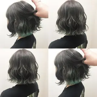 ミディアム カラー 🧡色落ちまで2度綺 麗なカラー🧡ヨシキのヘアスタイル