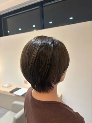 ショート カラー レイヤー/透明感/髪 質改善/メンズ/佐藤のヘアスタイル
