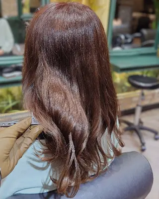 ロング Monan_新宿所属・よりそい系美容師 🌷やまのヘアスタイル