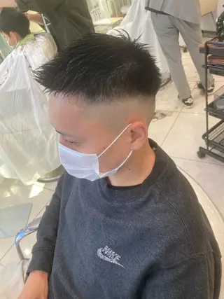 ショート メンズ 髪質改善 カミムラのヘアスタイル