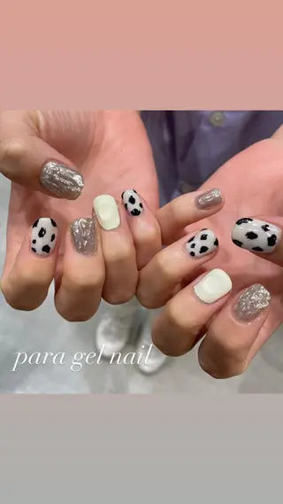 ネイル 淡色ネイル 🎀moeのネイルデザイン