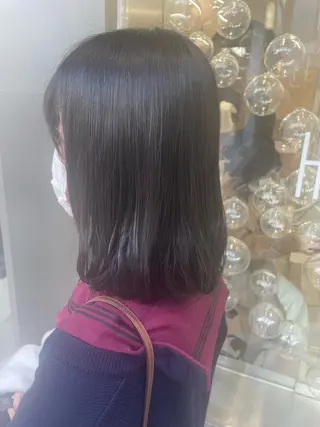 ミディアム カラー パーマ ヘアアレンジ 8HAIR / MAYUのヘアスタイル