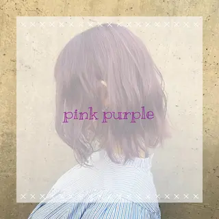 ミディアム カラー 🌷お洒落推しカラー moe🐰🌷のヘアスタイル