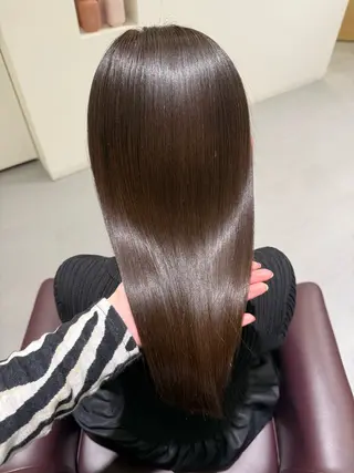 ロング ️🫧透明感カラー& 髪質改善🎀いさきのヘアスタイル