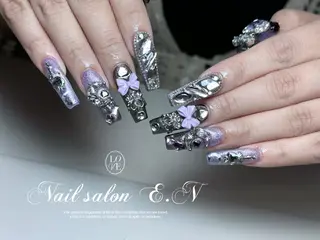 ネイル E.N🦋 長さ出し/持ち込みのネイルデザイン