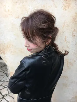 ヘアアレンジ gite カワムラナオキのヘアスタイル