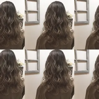 ロング カラー hair salon Ranun髪質改善のヘアスタイル