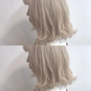 セミロング QuAx所属・久保 未知留のヘアスタイル