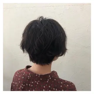ショート パーマ ENIF ヤマグチアツコのヘアスタイル