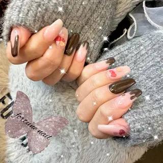 ネイル 1/21空✩.💜 Yuuna💜のネイルデザイン