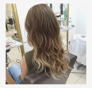 ロング カラー ヘアアレンジ GOTODAYSHAiRESALON銀座キラリトギンザ店所属・ナチュラル艶ヘア 🌸内田彩香のヘアスタイル