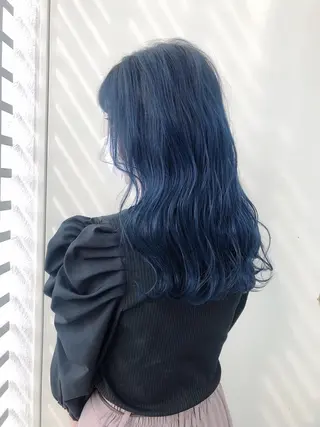 ロング カラー 韓国🇰🇷レイヤー 映える顔周り🩷のヘアスタイル