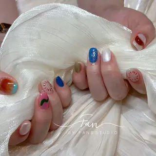 ネイル 🌻FAN'S STUDIO池袋🌻のネイルデザイン