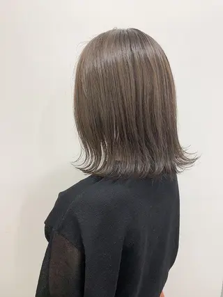 ショート カラー 色白に見える暗髪 梅田・増田のヘアスタイル