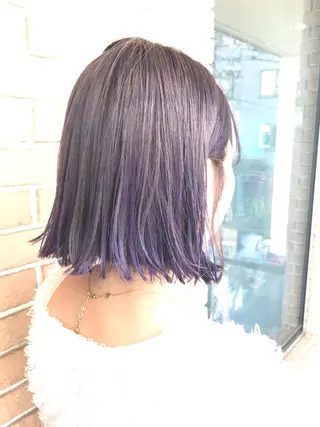ショート カラー パーマ ヘアアレンジ メンズ キッズ ネイル マツエク・マツパ サロンドミルク 原宿のヘアスタイル
