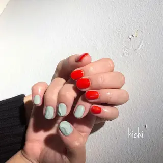 ネイル kichi･:* みじゅのネイルデザイン