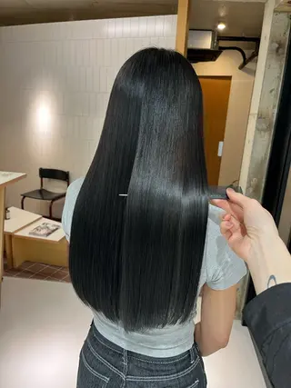 ロング カラー nagi所属・横田直也／韓国風 レイヤーカット／千種のヘアスタイル