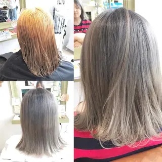 ミディアム カラー メンズ指名多数!! SiLO 田島のヘアスタイル