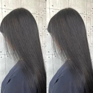 ロング 透明感カラー🪿🤍 顔まわりカットのヘアスタイル