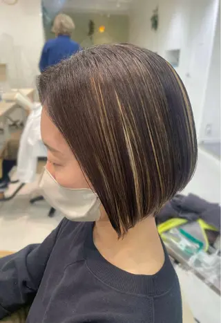 ショート かずや🍀/髪質改善 /艶髪カラー/眉毛のヘアスタイル