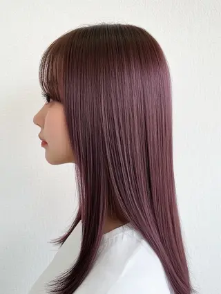 セミロング 艶髪デザイナー ユウタ｜髪質改善特化のヘアスタイル