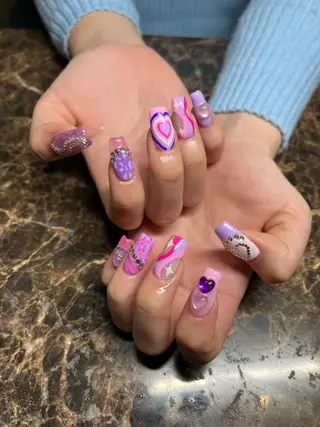 ネイル IROHA Nail 矢掛萌子のネイルデザイン