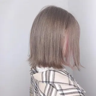 カラー ミディアム カラーサロン ビスカリアのヘアスタイル