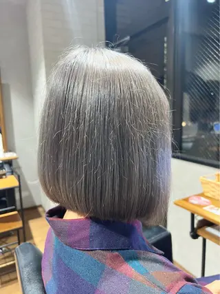 ショート カラー ✨ハイトーン カラー福岡拓也✨のヘアスタイル