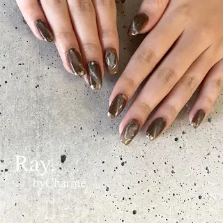 ネイル Ray. ／綺麗目ニュアンスのネイルデザイン