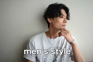 パーマ メンズ 上野⭐️メンズ特化 森田道成のヘアスタイル