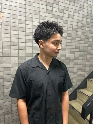 ショート パーマ メンズ charme所属・💈メンズカット ✂︎伊藤大輝💈のヘアスタイル